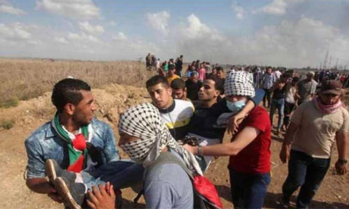 protesta palestina